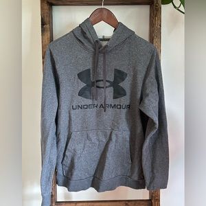 Gray Under Armour Hoodie, size medium